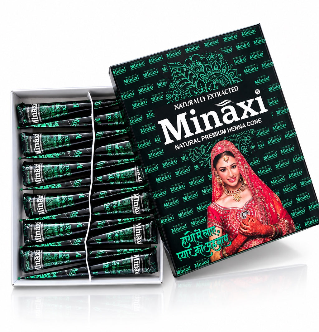 Minaxi Mehandi Cones | Pack of 12pcs
