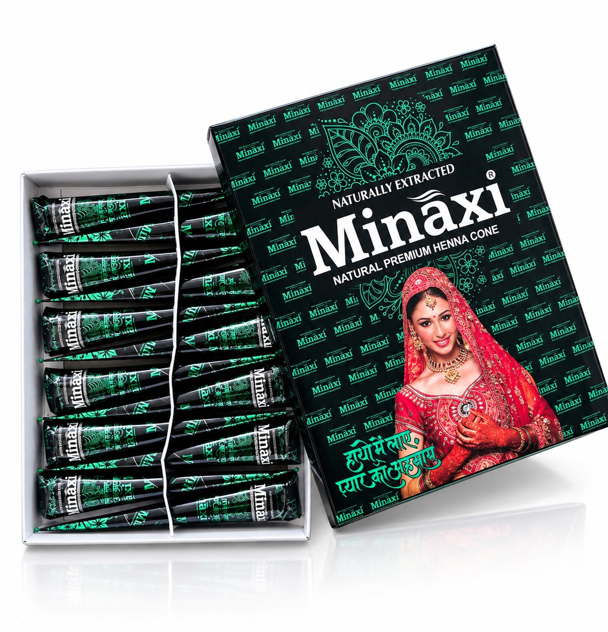 Minaxi Mehandi Cones | Pack of 12pcs