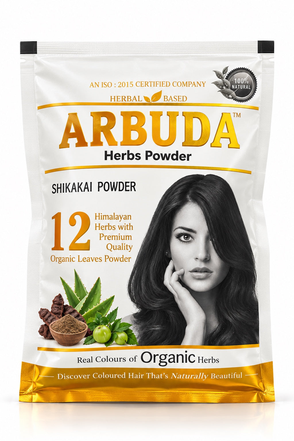 Arbuda Shikakai Powder 50g – Natural Herbal Hair Cleanser Powder